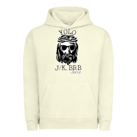 Pigment Pistachio funny jesus easter yolo jk brb Urban Hoodie - artisFamous