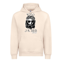Sandshell funny jesus easter yolo jk brb Urban Hoodie - artisFamous
