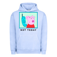 Pigment Grape Ice peppa pig not today Urban Hoodie - artisFamous