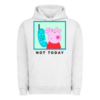 Pigment Lunar Rock peppa pig not today Urban Hoodie - artisFamous