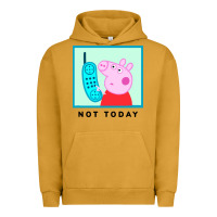 Pigment Peanut Butter peppa pig not today Urban Hoodie - artisFamous