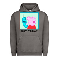Pigment Tornado peppa pig not today Urban Hoodie - artisFamous