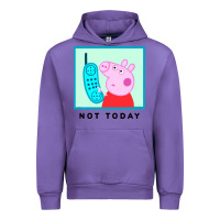 Tulip peppa pig not today Urban Hoodie - artisFamous