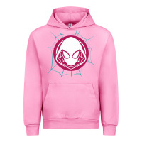 Fuchsia Pink spider girl Urban Hoodie - artisFamous