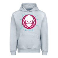 Heather Grey spider girl Urban Hoodie - artisFamous
