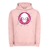 Pigment Salmon spider girl Urban Hoodie - artisFamous