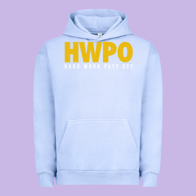 Hwpo - Hard Work Pays Off Urban Hoodie Designed By Artisfamous