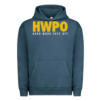Pigment Midnight Navy HWPO - HARD WORK PAYS OFF Urban Hoodie - artisFamous