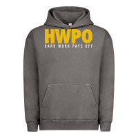 Pigment Tornado HWPO - HARD WORK PAYS OFF Urban Hoodie - artisFamous