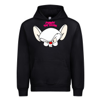 Black pinky and the brain big face Urban Hoodie - artisFamous