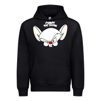 Black pinky and the brain big face Urban Hoodie - artisFamous