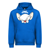 Cobalt pinky and the brain big face Urban Hoodie - artisFamous