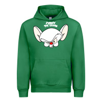 Emerald pinky and the brain big face Urban Hoodie - artisFamous
