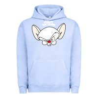 Pigment Grape Ice pinky and the brain big face Urban Hoodie - artisFamous