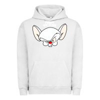 Pigment Lunar Rock pinky and the brain big face Urban Hoodie - artisFamous