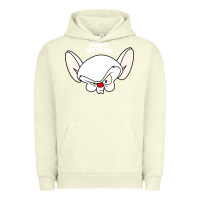 Pigment Pistachio pinky and the brain big face Urban Hoodie - artisFamous