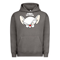 Pigment Tornado pinky and the brain big face Urban Hoodie - artisFamous