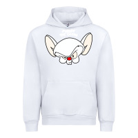 White pinky and the brain big face Urban Hoodie - artisFamous