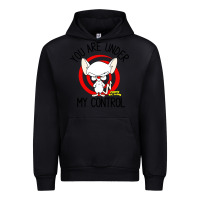 Black pinky and the brain you are under my control Urban Hoodie - artisFamous