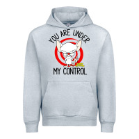 Heather Grey pinky and the brain you are under my control Urban Hoodie - artisFamous
