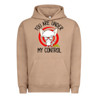 Pigment Burro pinky and the brain you are under my control Urban Hoodie - artisFamous