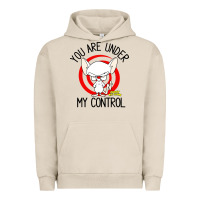 Pigment French Oak pinky and the brain you are under my control Urban Hoodie - artisFamous