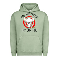 Pigment Oil Green pinky and the brain you are under my control Urban Hoodie - artisFamous