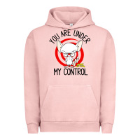 Pigment Salmon pinky and the brain you are under my control Urban Hoodie - artisFamous