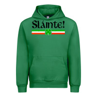 Emerald slainte shirt irish cheers toast shamrock Urban Hoodie - artisFamous