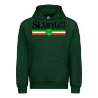 Forest Green slainte shirt irish cheers toast shamrock Urban Hoodie - artisFamous