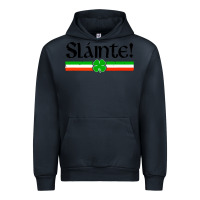 Navy slainte shirt irish cheers toast shamrock Urban Hoodie - artisFamous