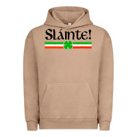 Pigment Burro slainte shirt irish cheers toast shamrock Urban Hoodie - artisFamous