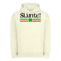 Pigment Pistachio slainte shirt irish cheers toast shamrock Urban Hoodie - artisFamous