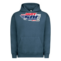 Pigment Midnight Navy Indy 500 Urban Hoodie - artisFamous