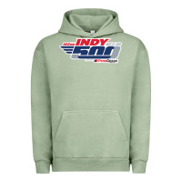 Pigment Oil Green Indy 500 Urban Hoodie - artisFamous