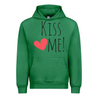 Emerald Kiss Me Urban Hoodie - artisFamous