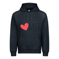 Navy Kiss Me Urban Hoodie - artisFamous