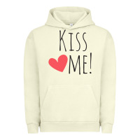 Pigment Pistachio Kiss Me Urban Hoodie - artisFamous