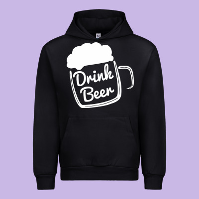 Cool Drink Beer Urban Hoodie Designed By Artisfamous
