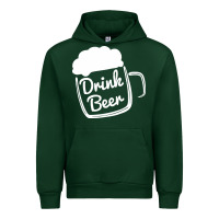 Forest Green cool drink beer Urban Hoodie - artisFamous