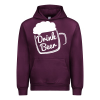 Mauve Wine cool drink beer Urban Hoodie - artisFamous
