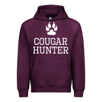 Mauve Wine cougar hunter Urban Hoodie - artisFamous