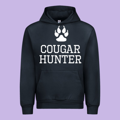Cougar Hunter Urban Hoodie Designed By Artisfamous