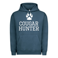 Pigment Midnight Navy cougar hunter Urban Hoodie - artisFamous