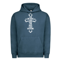 Pigment Midnight Navy christian recovery Urban Hoodie - artisFamous