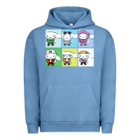Pigment Pebble Blue cinnamoroll collection Urban Hoodie - artisFamous