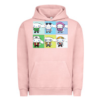 Pigment Salmon cinnamoroll collection Urban Hoodie - artisFamous