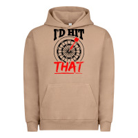 Pigment Burro i'd hit that darts Urban Hoodie - artisFamous