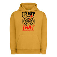 Pigment Peanut Butter i'd hit that darts Urban Hoodie - artisFamous