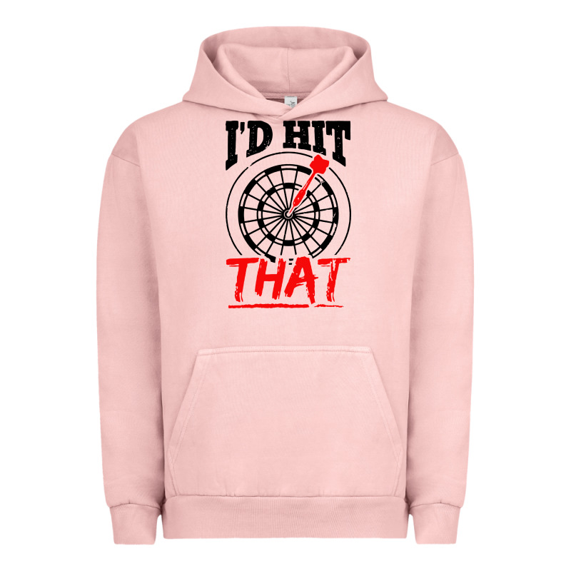 I'd Hit That Darts Urban Hoodie by artisFamous | Teevron